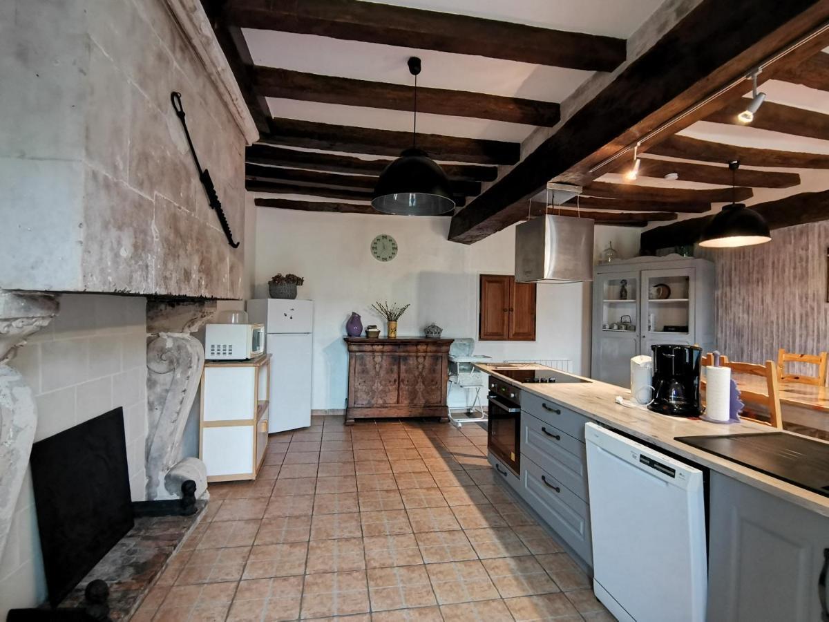 Aux Acacias Villa Braye-sous-Faye Bagian luar foto