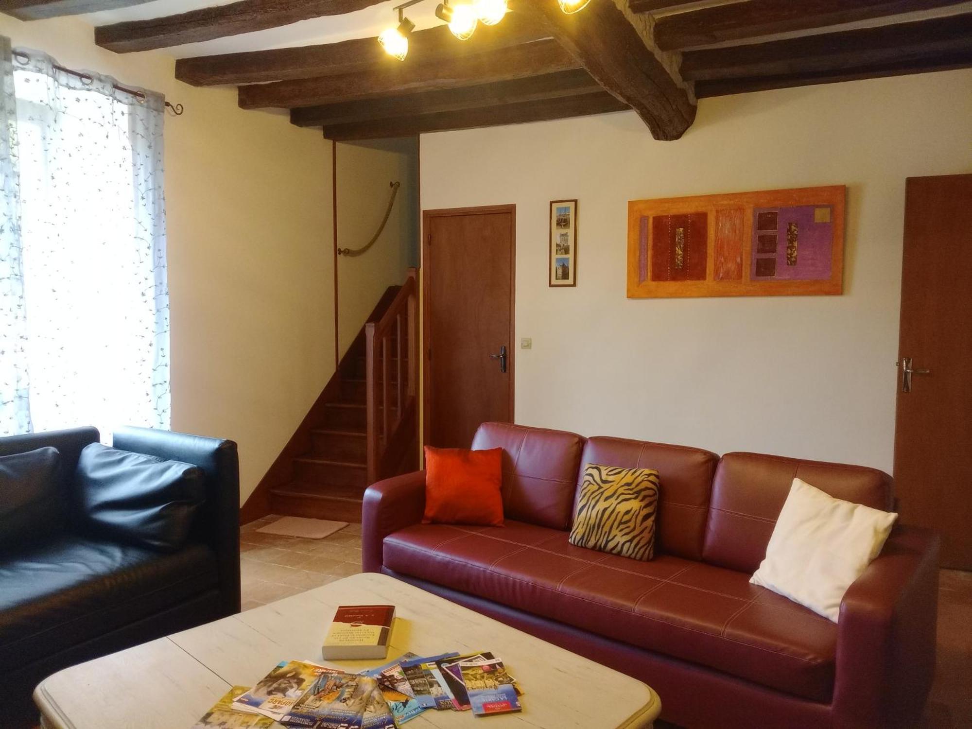 Aux Acacias Villa Braye-sous-Faye Bagian luar foto